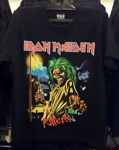 Iconic Shirts, Grunge Y2k, Iron Maiden, Friends Shirt, Halloween Funny, Rock Music, Hard Rock