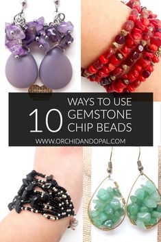 the top 10 ways to use gemstone chip beads