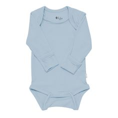 Your search for the ideal infant wardrobe staple is over with a long sleeve bodysuit from Kyte Baby. Not only can this onesie support easy movement for playing, but it also helps keep your little one cozy and safe all night long as it meets all American Academy of Pediatrics safe sleep requirements. Fold-over shoulders and high-quality snaps ensure dressing your baby is as easy as can be, even when dealing with wiggly infants and squirmy toddlers. Eczema issues and other skin irritations are no Soft Long Sleeve Onesie For Loungewear, Fitted Long Sleeve Onesie For Playtime, Fitted Long Sleeve Bodysuit For Playtime, Long Sleeve Bodysuit For Playtime, Long Sleeve Onesie For Loungewear, Fitted Long Sleeve Solid Onesie, Blue Cotton Long Sleeve Bodysuit, Blue Long Sleeve Cotton Bodysuit, Stretch Long Sleeve Onesie For Playtime