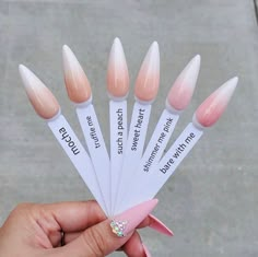 Ambre Nails, Acrylic Nails Nude, Pink Ombre Nails, Nude Nail Designs, Ombre Acrylic Nails, Different Skin Tones, Homecoming Nails, Dipped Nails, Acrylic Nails Coffin