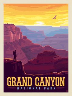 the grand canyon national park poster