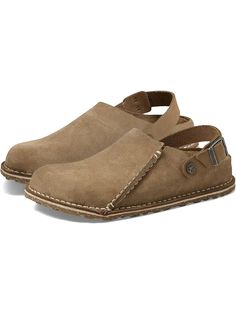 Unisex Birkenstock Zermatt 365 - Suede (Unisex) | Zappos.com Outdoor Suede Slippers With Rubber Sole, Outdoor Leather Clogs With Textured Sole, Birkenstock Zermatt, Neutral Heels, Zermatt, Comfort Wear, Suede Sandals, Clogs Shoes, Us Man