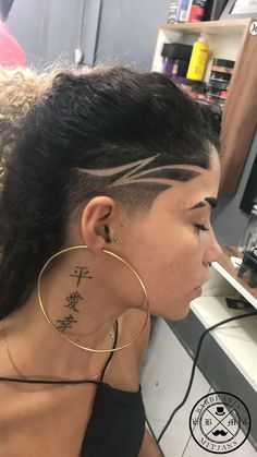 Shave Designs, Hairline Tattoos, Hair Patterns