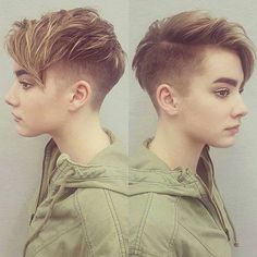 Pixie Cut Hairstyles, Cute Pixie Haircuts, Pixie Haircuts For Women, Women Pixie Cut, Androgynous Hair, Tomboy Hairstyles, Cut Hairstyles, Pixie Haircuts, Short Pixie Haircuts