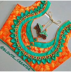 Sleeves Design For Saree, Blouse Patch Work Designs Latest, Blouse Patch Work Designs, Design For Saree Blouse, Patch Work Designs, Latest Fashion Blouse Designs, Floral Blouse Designs, Casual Blouse Designs