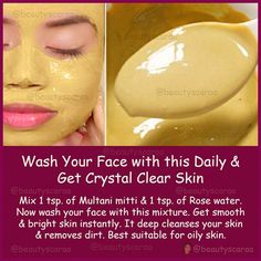 Beauty | Fashion | Makeup | LifeStyle Face Wash For Glowing Skin, Healthy Face Skin, Skin Lightening Diy, Natural Face Wash, Natural Skin Care Ingredients, Face Skin Care Routine, Makeup Lifestyle, Clear Healthy Skin, Natural Skin Care Remedies