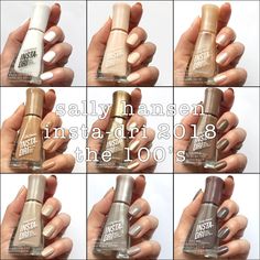 Sally Hansen Quick Dry Nail Polish, Insta Dry Nail Polish, Sally Hansen Nail Polish, Quick Dry Nail Polish, Fall Nail Polish, Dry Nails Quick