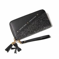 2020 Fashion Sequined Patchwork Glitter Wallet For Women Long Pu Leather Wallet Coin Purse Female Wallets Girls Gifts Wholeale Rectangular Wallets With Zipper Closure For Party, Party Wallets With Zipper Closure, Rectangular Party Wallets With Zipper Closure, Elegant Party Wallets With Card Slots, Trendy Black Wallets For Party, Black Evening Coin Purse With Zipper Closure, Trendy Evening Wallets With Card Slots, Diamond Patch, Simplicity Fashion