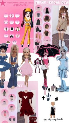 Stranger Things Dress, Pink Handcuffs, Imvu Outfits Ideas Cute, Bratz Inspired Outfits, Last Minute Halloween Costumes, Theme Dress, Combo Dress, Paper Diy