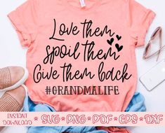 Funny Grandma Shirts, Svg Grandma, Funny Grandma, Grandma Svg, Cricut Projects Beginner, Grandma Shirt, Make Your Own Stickers, Vinyl Shirts