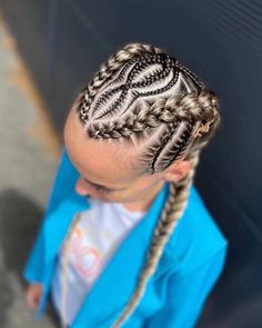 Braids For White Women Hairstyles, French Braid Designs, Braided Hairstyles For White Women, Braids For White Women, Two Cornrow Braids, Two Braid Hairstyles