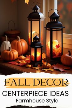 fall decor centerpiece ideas farmhouse style