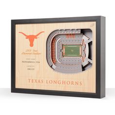 the texas longhorns stadium is framed in wood