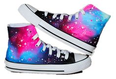 Galaxy Converse shoes Custom Converse Galaxy by Kingmaxpaints, $59.90 Converse Shoes Custom, Shoes Sneakers Converse, Cool Converse, Galaxy Converse, Galaxy Shoes, Galaxy Vans, Cute Converse, Converse Trainers, Style Converse