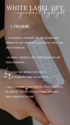 Improve Sleep Quality, White Label, Amino Acids