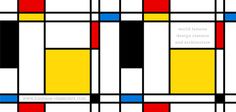 an abstract pattern with different colors and shapes in squares, rectangles, and rectangles