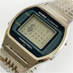 Casio Vintage Watch, Retro Tech, Grunge Jewelry, Casio Watch, Digital Watch, Vintage Watches, Time Piece, Wrist Watch