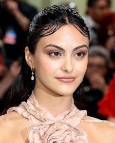 To create a radiant look, GEN A Talent Camila Mendes uses LUMINOUS SILK FOUNDATION in shade 5.25, LUMINOUS SILK CONCEALER in shade 5.25, LUMINOUS SILK GLOW SETTING POWDER in shades 3 and 6.5, LUMINOUS SILK CHEEK TINT in shade 62, LUMINOUS SILK GLOW BLUSH in shades 50 and 51, FLUID SHEER in shades 2 and 11, EYE TINT in shades 18, 30, and 36, matte finish, and 12, shimmer finish, LIP POWER in shade 503, and PRISMA GLASS LIP GLOSS in shade 1 for her 2024 Met Gala Look. 

Makeup: Lisa Aharon Glowing Garden, Glass Lip Gloss, Occasion Makeup, Eye Tint, Skincare Gifts, Makeup Gifts, Special Occasion Makeup, Giorgio Armani Beauty, Luminous Silk Foundation