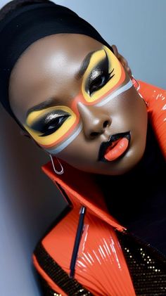 African Makeup, African American Artwork, African Royalty, Draw Cute, Makeup For Black Skin, Afrikaanse Kunst, African Art Paintings, Unique Makeup