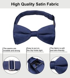 Including: 1 Father Bowtie+1 Boy Bowtie+1 Packing BoxMaterial: Feel Soft & Easy care, Quality all guaranteed, which is must-have accessory for any successful men.Bowtie Size: Large Size: Width in 2.36 in (6cm), Total Length: 4.73 in. (12cm) Medium size: Width in 1.96 in (4.9cm), Total Length: 3.93 in. (9.9cm)Occasion: Daily Dress, Cocktail Party, Business, Office, Meeting, Birthday, Wedding, Engagement, Ball Party, Birthday Present, Decent holiday gifts.