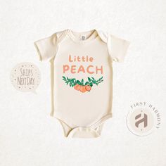 Welcome to FirstHarmony Shop! ✰Onesies® Brand SIZE CHART ✰ 0-3 Months :: 21-24 in. / 8-12 Ibs. 3-6 Months :: 24-26 in. / 12-16 Ibs. 6-9 Months :: 26-28 in. / 16-20 Ibs. 12 Months :: 28-30 in. / 20-24 Ibs. 18 Months :: 30-32 in. / 24-28 Ibs. ✰ TODDLER SIZE CHART ✰ 18 M :: 30-32 in. / 24-28 Ibs. 24M / 2T :: 32-34 in. / 28-32 Ibs. 3T :: 34-38 in. / 32-35 Ibs. 4T :: 38-40 in. / 35-39 Ibs. 5T :: 40-44 in. / 39-43 Ibs. ✰ YOUTH SIZE CHART ✰ 6-8 Small :: 20 7/8 in. long / 15 1/4 in. wide 10-12 Medium :: Cute Orange Cotton Onesie, Playful Orange Cotton Onesie, Fruit Baby, Toddler Size Chart, Peach Shirt, Cute Fruit, Just Peachy, Kids Tops, Baby Bodysuit