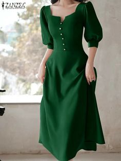 Robes Women, Trendy Cocktail Dresses, Cottage Dress, Elegant Long Dress, 2023 Summer Fashion, Vestidos Casual, Ankara Dresses, Kurti Designs Latest, Trendy Dress Outfits