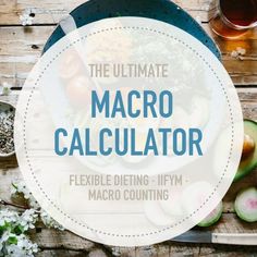 Nutrition & Fitness Calculators - Healthy Eater Macro Calculator, Breakfast Low Carb, Fast Life, Flexible Dieting, Diet Vegetarian