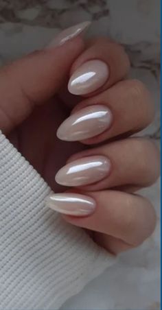 Get ready to elevate your nail game with our stunning collection of milky white chrome nails. These nails are perfect for adding a touch of elegance and #whitechromenails Milky White Chrome Nails, Hoco Nails, Milky Nails, Formal Nails, White Chrome, School Nails, Neutral Nails, Bridal Nails