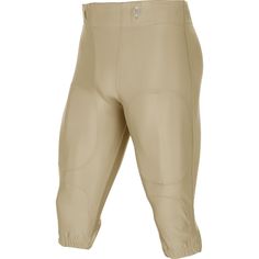 PRICES MAY VARY. DURABLE: These high-quality, traditional football pants are made of 82% polyester/18% spandex heavyweight fabric with "quick recovery" elasticity and a matte finish. Cover stitched for optimum durability. ELASTIC WAIST: The 2.5” elastic waistband is lined with gripper strips to keep your jersey tucked. PAD POCKETS: Envelope-style thigh and knee pockets are ready to contain pads; zig-zag sewn to prevent fraying. All pads sold separately. NO-SHOW BELT SLOTS: No-show belt system ha Training Pants With Comfort Waistband, Fitted Bottoms For Sports Season, Fitted Bottoms For Sports Events, Breathable Solid Full-length Bottoms, Breathable Full-length Solid Bottoms, Fitted Sports Pants With Elastic Waistband, Functional Compression Bottoms For Sports, Functional Compression Bottoms For Sports Events, Team-colored Sports Bottoms