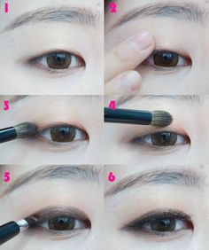 Eye Makeup Images, Halloween Eye Makeup, Smokey Eye Makeup Tutorial, Fiber Lash Mascara, Asian Eye Makeup