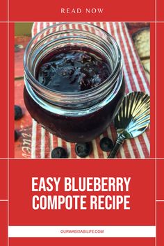 This pin features an easy blueberry compote recipe that enhances your breakfast and dessert favorites, made with fresh blueberries and simple ingredients. Uses 1 image. Blueberry Compote Recipe, Blueberry Sorbet, Chia Seed Jam, Compote Recipe, Blueberry Compote, Berry Compote, Fruit Compote, Blueberry Sauce, Points Recipes