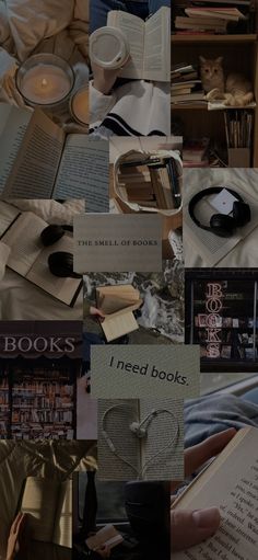 a collage of books with the words i need books written on them