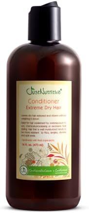 Dry Hair Shampoo, Extremely Dry Hair, Just Nutritive, Natural Hair Conditioner, Dry And Damaged Hair, Dry Shampoo Hairstyles, Natural Care, Brittle Hair, Hair Restoration