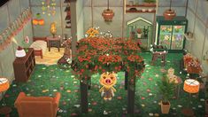 a room filled with lots of plants and flowers