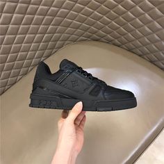 Size: 35-47 It comes with Dust box, Care manual, Tag, and Paper bag.Size Guide: High-end Leather Low-top Sneakers, Mens Shoes Sneakers, Winter Collection, Luxury Designer, Luxury Design, Shoes Mens, Paper Bag, Men's Shoes, Shoes Sneakers