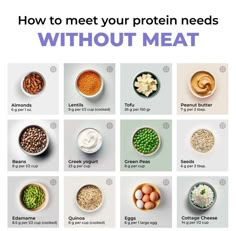 Longevity Foods, Healthy High Protein Meals, Easy Healthy Meal Prep, High Protein Meals, Protein Meals, Vegan Protein