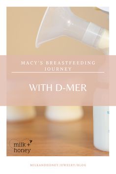 the cover of mary's breastfeeding journey with d - mer