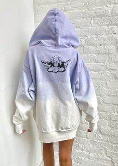 Boys Lie, GOODBYE! This iconic graphic just got a revamp in our best-selling Boys Lie hoodie body in the cutest new Spring colors. We teamed up with Boys Lie to give you this limited edition hoodie available EXCLUSIVELY at Rock N Rags. Once these are gone, they're gone for good so be sure to snag one ASAP! This hoodie features a gorgeous lavender to white ombré wash with a bright angel graphic that says "Boys Lie Good Bye". The back features the Boys Lie logo in large black print. "Boys fall in Trendy Purple Hoodie With Graphic Print, Trendy Lavender Cotton Sweatshirt, Purple Hooded Sweatshirt With Graphic Print, Oversized Purple Hoodie With Crew Neck, Purple Hoodie With Graphic Print, Purple Relaxed Fit Hooded Sweatshirt, Purple Graphic Print Hoodie Sweatshirt, Relaxed Fit Hoodie With Back Print, Purple Graphic Print Hoodie