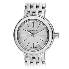 Beautiful Tiffany & Co. Watch. The watch is 18K White Gold. It fits up to a 7" wrist. The watch face is 0.75" wide. The band is 7/16" wide. The watch weighs 66.7 grams Tiffany Watch, Tiffany Watches, White Gold Watch, Gold Watches Women, Watches Unique, Tiffany And Co, Women Diamond, Mens Accessories Fashion, Luxury Watches For Men