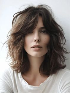 Haircut Medium Length Hair, Medium Length Styles, Haircuts Medium Length, Haircut Medium Length, Spring Haircuts, Haircuts Medium, Haircut Medium, Thick Hair Cuts, Fresh Haircut