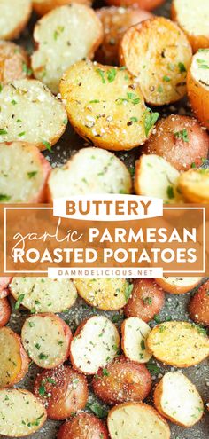 GARLIC PARMESAN ROASTED POTATOES Sides Dishes Potato, Best Chicken Side Dishes, Potatoes To Go With Prime Rib, Side Dish With Prime Rib, Ribs For Dinner Side Dishes, What Goes With Prime Rib Dinner, Easy Sides For Chicken Dinners, Sides Dishes With Ribs, Sides Dishes For Fried Chicken