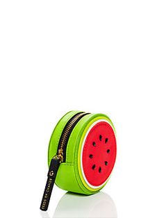 splash out watermelon coin purse by kate spade new york Watermelon Bag, Penyimpanan Makeup, Unique Handbags, Cute Purses, Purses Designer, Cute Bags, Watches Jewelry, Fun Bags, Hobo Bag