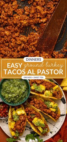 tacos al pastor is an easy and delicious mexican dish