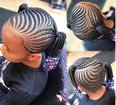 Kendall Hair, Zigzag Cornrows, Toddler Braided Hairstyles, Toddler Braids, Kids Style Hair, Kids Hairstyle, Children Hair