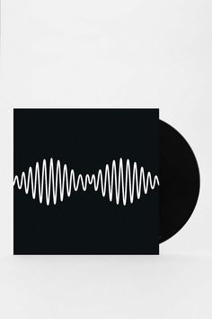 a black and white photo with an image of a sound wave on the back of it