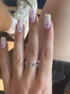 Basic Nail Ideas Simple, Beauty Hacks Nails, Milky Nails, Wow Nails, Grunge Nails, Purple Nail, Work Nails, Basic Nails, Blush Nails