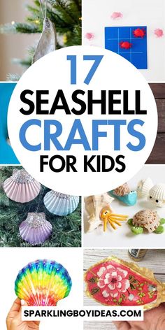 Seashell crafts inspire creativity! Dive into our DIY seashell decorations and seashell art projects, perfect for beach-themed crafts or coastal living. Discover DIY seashell jewelry, seashell wreaths, and seashell ornaments. Whether for kids or adults, our summer craft ideas like painted seashells and seashell mosaic art enhance any home. Explore our beach wedding crafts and wedding decorations. Try our beach crafts and beach home decor and enjoy these DIY summer crafts for kids and adults. Crafts With Shells For Kids, Broken Shell Crafts, Shell Crafts For Kids, Diy Summer Crafts For Kids, Seashell Crafts For Kids, Diy Seashell Jewelry, Crafts With Shells, Shell Crafts Kids, Forth Of July Crafts