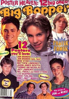 the cover of teen magazine big brother