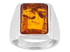 16X12MM rectagular octagonal cabochon amber rhodium over sterling silver mens solitaire ring. Measures approximately 3/4"L x 3/16"W. Fully finished under gallery. Not sizeable. Classic Amber Rings For Formal Occasions, Modern Collectible Rectangular Jewelry, Classic Amber Ring With Polished Finish, Formal Orange Rectangular Jewelry, Classic Octagon Jewelry With Polished Finish, Formal Rectangular Cabochon Ring, Classic Orange Rings With Polished Finish, Amber Topaz Sterling Silver Ring, Amber Sterling Silver Ring With Polished Finish