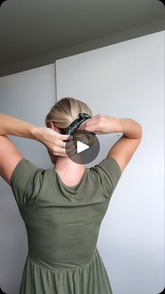 125K views · 3.5K reactions | The bun hack also works when my hair is a bit longer again 🤩 save this for later 🫶 
Scrunchie: „Sofia“ 

#hairhack #hairtutorial #longhair #shorthair #frisuren #hairdo #hairidea #hairideas #hairinspiration #haare #hairstyle #hairtrends #hairgoals | Your favorite accessorie ♡ scrunchies, hairstyles & more Scrunchy Hairstyles, Scrunchies Hairstyles, Bun Hack, The Bun, Mascara Tips, Hair Stylist Life, Scrunchie Hairstyles